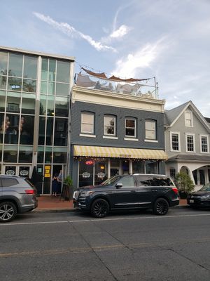 Seating on the roof! at Metropolitan in Annapolis
