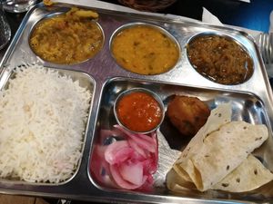 Thali at Veggie Garden - Dels Angels in Barcelona