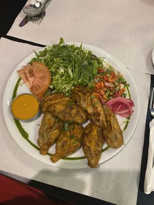 Dumplings at Veggie Garden - Dels Angels in Barcelona