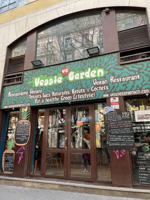 Entrance  at Veggie Garden - Dels Angels in Barcelona