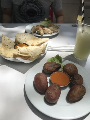 Different starters   at Veggie Garden - Dels Angels in Barcelona