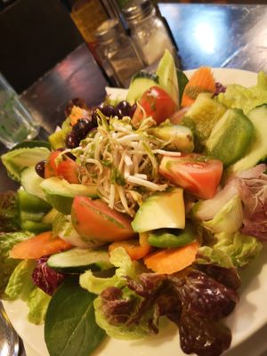 Salad at Veggie Garden - Dels Angels in Barcelona