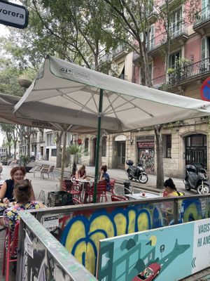 Terrace  at Veggie Garden - Dels Angels in Barcelona