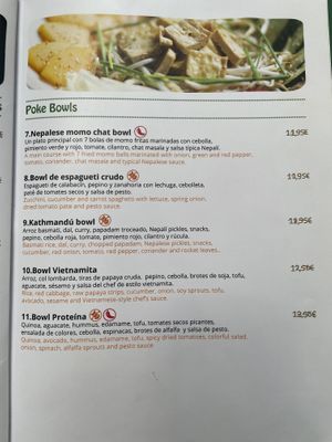 Menu 3  at Veggie Garden - Dels Angels in Barcelona