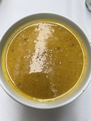 Pumpkin cream  at Veggie Garden - Dels Angels in Barcelona