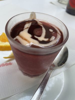 Fruits sorbete  at Veggie Garden - Dels Angels in Barcelona