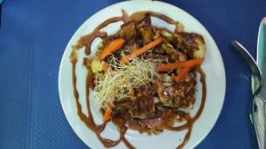 Tofu at Veggie Garden - Dels Angels in Barcelona