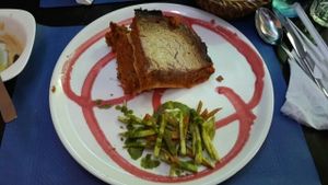 Lasagne at Veggie Garden - Dels Angels in Barcelona