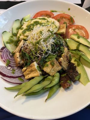 Protein salad  at Veggie Garden - Dels Angels in Barcelona