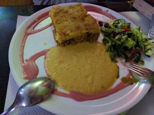 Seitan special at Veggie Garden - Dels Angels in Barcelona