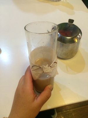 Tastes like its ginger-added at Veggie Garden - Dels Angels in Barcelona