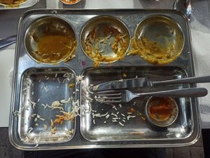 Cheap ... In every sense of the word. Made me remind the days I spent in the joint! 🤣🤣🤣 at Veggie Garden - Dels Angels in Barcelona