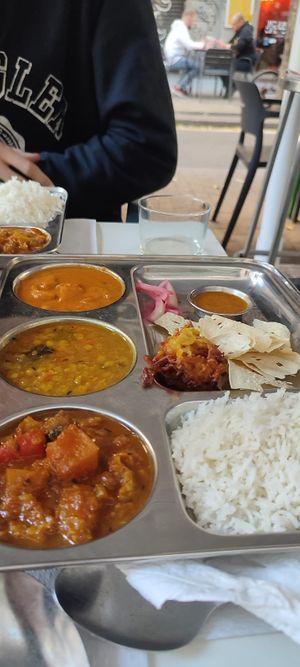 Thali at Veggie Garden - Dels Angels in Barcelona