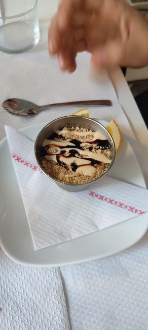 Apple crumble, molt recomanat at Veggie Garden - Dels Angels in Barcelona