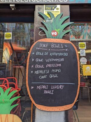 Bowl meals at Veggie Garden - Dels Angels in Barcelona