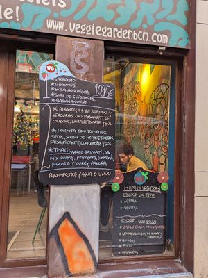 Daily menu at Veggie Garden - Dels Angels in Barcelona