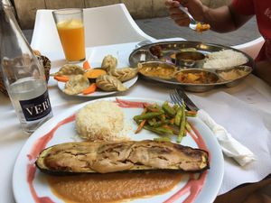 Vegan daily menu at Veggie Garden - Dels Angels in Barcelona