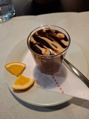 Chocolate Mousse at Veggie Garden - Dels Angels in Barcelona