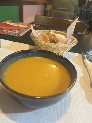 Suppe (vorweg)  at Veggie Garden - Dels Angels in Barcelona