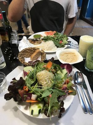 Vege garden salad - do not order!!!!!!!  at Veggie Garden - Dels Angels in Barcelona