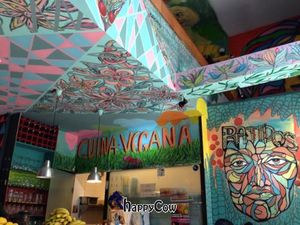 inside at Veggie Garden - Dels Angels in Barcelona