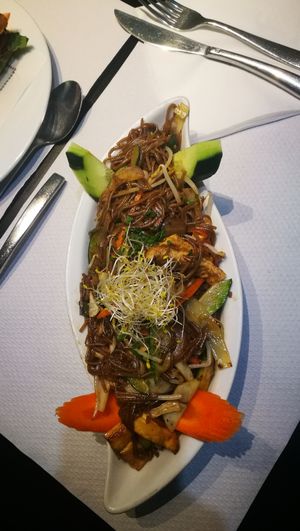 Wok de verduras at Veggie Garden - Dels Angels in Barcelona