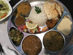 Royal Nepal dish at Veggie Garden - Dels Angels in Barcelona