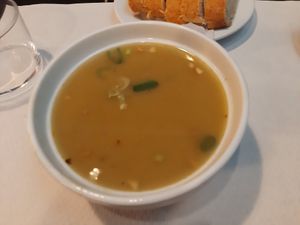 sopa de guisante at Veggie Garden - Dels Angels in Barcelona