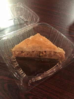 Baklava  at Celo's in Melbourne