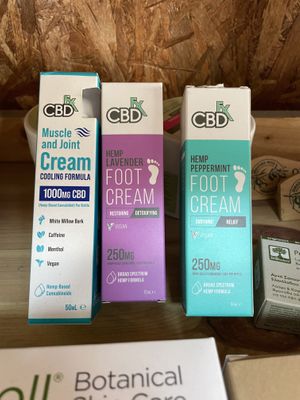 CBD cream  at BioSelect in Limassol