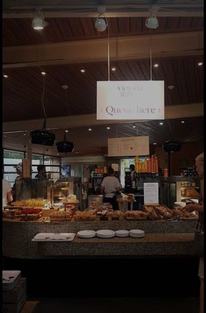  at Victoria Plaza Café in South West London