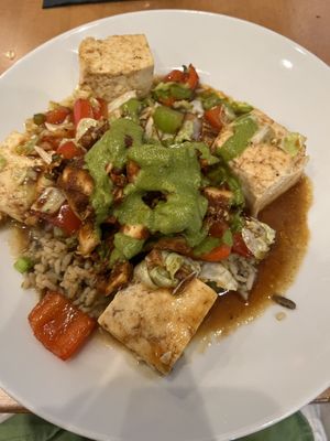 Tofu stir fry  at Full Taste in Chamblee