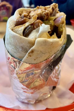 Tofu burritoo  at Tula Mexican Grill in Dublin