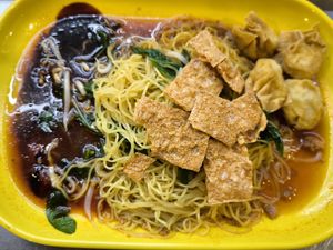 Wanton Noodles (taken on 06.08.2024) at Hong Cook Food - 鳳煮食 in North Singapore