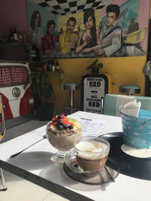   at Vegan Café Retro in Guatape