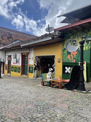   at Vegan Café Retro in Guatape