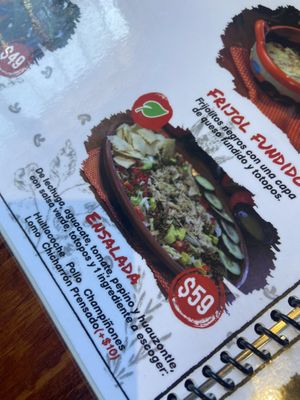 .  at El Huauzontle in Chihuahua