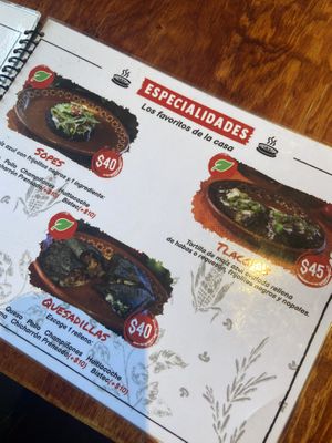 Icono de planta se pueden volver veganos  at El Huauzontle in Chihuahua