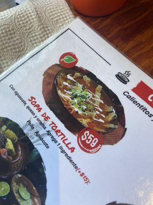 .  at El Huauzontle in Chihuahua