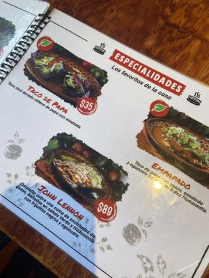 Y son eco friendly   at El Huauzontle in Chihuahua