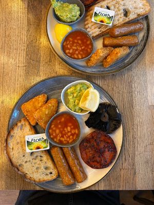 Vegan Breakfast at Riverview Kitchen in Durham