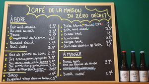  at Café de la Maison du Zéro Déchet - Cafe of the Zero Waste House in Paris