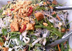 Thai salt with tofu  at Deli - Santa Maria in Mallorca