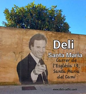 This is us ( and Julio) at Deli - Santa Maria in Mallorca