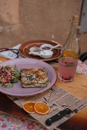 BUREK & SALAD  at Deli - Santa Maria in Mallorca