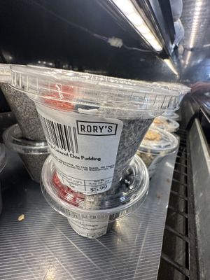 Chia pudding  at Rory's Market in Dennis Port