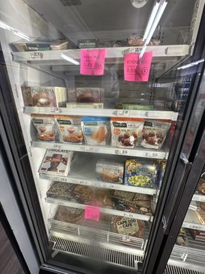 Plant-based frozen  at Rory's Market in Dennis Port