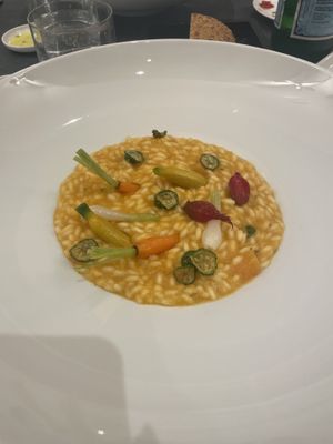 Vegetable risotto  at Casa Mele in Positano