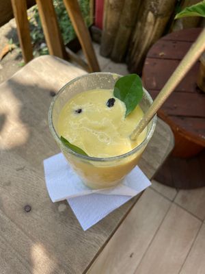 This drink called Tucan   at Tambie's Bro Panadería in Manzanillo