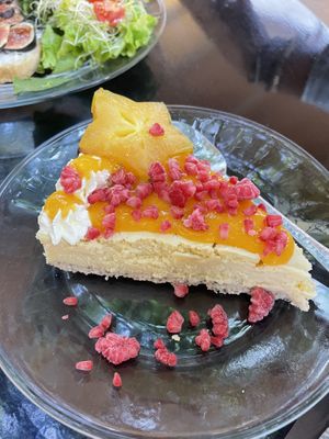 Cheesecake   at La Selva de los Gatos in Oaxaca